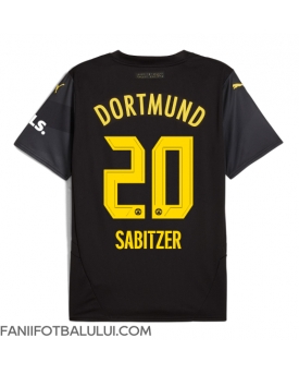 Borussia Dortmund Marcel Sabitzer #20 Tricou Fotbal Replică 2024-25 Barbati Deplasare